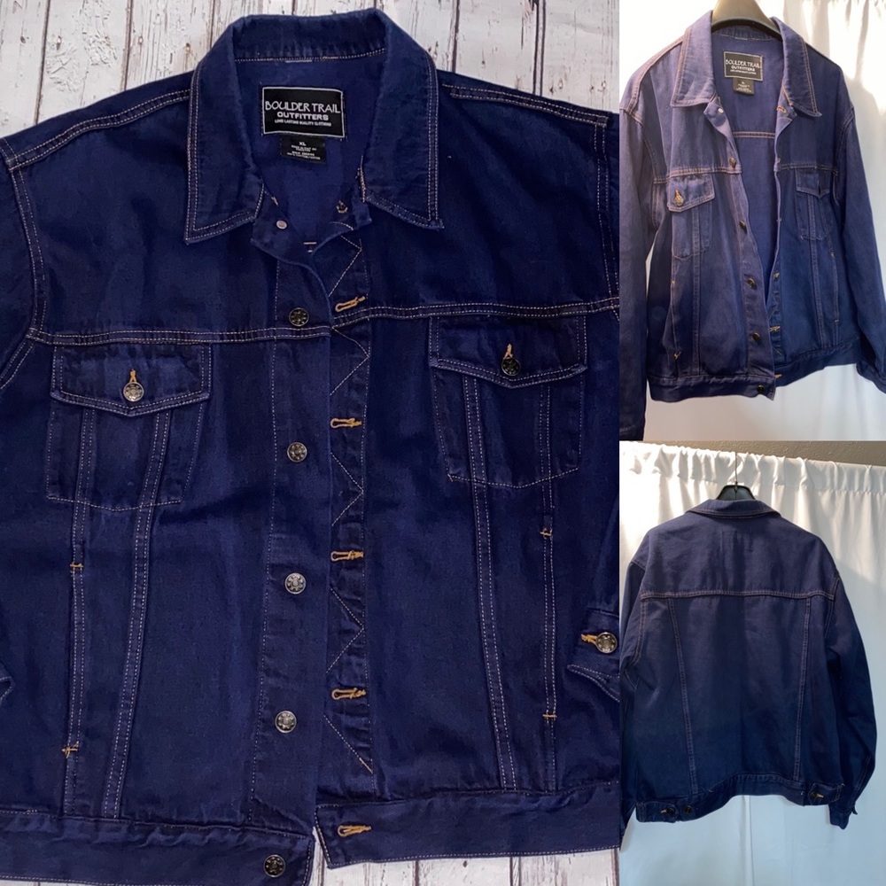 Boulders Trail Outfitters Baggy Denim jacket Sz:XL